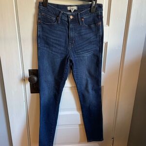 Madewell Women’s factory Jeans 10” high rise skinny size 29